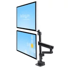 Kép 10/10 - StarTech.com ARMDUALPIVOT asztali TV konzol 81,3 cm (32") Fekete