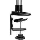 Kép 9/10 - StarTech.com ARMDUAL30 asztali TV konzol 76,2 cm (30") Fekete, Ezüst