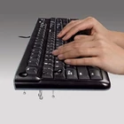 Kép 9/10 - Logitech Keyboard K120 for Business billentyűzet Univerzális USB AZERTY Francia Fekete