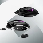 Kép 7/8 - Logitech G 910-006162 egér Játék Jobbkezes Vezeték nélküli RF Optikai 25600 DPI