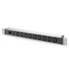 Kép 1/4 - Digitus DN-95429 áramelosztó egység (PDU) 9 AC kimenet(ek) 1U