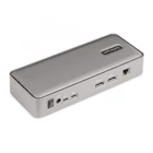 Kép 2/10 - StarTech.com 129UE-USBC-KVM-DOCK KVM kapcsoló Ezüst