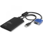 Kép 1/10 - StarTech.com NOTECONS02 KVM kapcsoló Fekete
