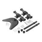 Kép 6/6 - StarTech.com ARMBARQUAD asztali TV konzol 68,6 cm (27") Fekete