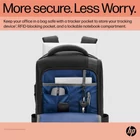 Kép 4/7 - HP notebook hátizsák Renew Executive 16" fekete (6B8Y1AA)