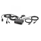 Kép 1/7 - StarTech.com C2-D46-UAC-CBL-KVM KVM kapcsoló Fekete