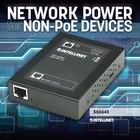 Kép 2/9 - Intellinet 560443 hálózati elosztó Ethernet-áramellátás (PoE) támogatása Fekete