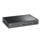 Kép 2/3 - TP-Link JetStream TL-SG3210 hálózati kapcsoló Vezérelt L2/L3 Gigabit Ethernet (10/100/1000) 1U Fekete