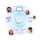 Kép 5/7 - D-Link G403 Smart Router EAGLE PRO AI N300 4G