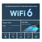 Kép 4/5 - TP-Link Archer VX1800v vezetéknélküli router Gigabit Ethernet Kétsávos (2,4 GHz / 5 GHz) Fekete