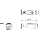 Kép 2/2 - Hikvision DS-2CD2T43G2-4LI(2.8mm) 4 MP Acusense Okos Hibrid Fény Fix Bullet Hálózati Kamera