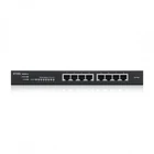 Kép 2/9 - Zyxel GS1915-8 Vezérelt L2 Gigabit Ethernet (10/100/1000) Fekete