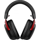 Kép 2/10 - HyperX Cloud III vezeték nélküli fejhallgató mikrofonnal, piros