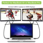 Kép 4/7 - Techly IADAP USBC-HDMI2TY USB 3.0 USB-C 3.1 HDMI 4K*60Hz M/M Kábel 2m