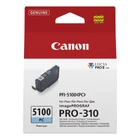 Kép 1/3 - Canon PFI-5100 PC tintapatron 1 db Eredeti Fotó cián