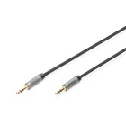 Kép 1/2 - Digitus DB-510110-010-S audio kábel 1 M 3.5mm Fekete