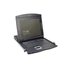 Kép 1/10 - Digitus DS-72210-2US rack konzol 43,2 cm (17") 1280 x 1024 pixelek Fekete 1U