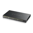 Kép 4/4 - Zyxel GS2220-50HP-EU0101F hálózati kapcsoló Vezérelt L2 Gigabit Ethernet (10/100/1000) Ethernet-áramellátás (PoE) támogatása Fekete