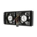 Kép 1/7 - Extralink 2 FANS ROOF COOLING UNIT WITH CABLE TO THERMOSTAT Hűtőventilátor
