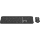 Kép 2/6 - Logitech 920-012503 billentyűzet Egér mellékelve Irodai RF vezeték nélküli + Bluetooth QWERTZ Svájc Grafit