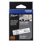 Kép 4/4 - Brother FLE2511 címkéző szalag Fehéren fekete