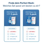 Kép 8/10 - FRITZ!Mesh Set 4200 3-pack Edition International