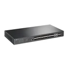 Kép 2/3 - TP-Link JetStream TL-SG3428XF hálózati kapcsoló Vezérelt L2+ 1U Fekete