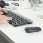 Kép 3/9 - Logitech 920-009204 billentyűzet Egér mellékelve Univerzális Vezeték nélküli RF QWERTY Nemzetközi amerikai Grafit