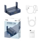 Kép 3/3 - Cudy AX3000 vezetéknélküli router Gigabit Ethernet Kék