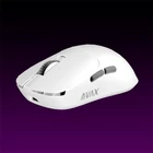 Kép 1/2 - AVAX Vezeték Nélküli Egér - LW03 PRO PAW3395 Tri-mode 8k lightweight Gamer, fehér
