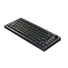 Kép 1/3 - AVAX Vezetékes/Vezeték Nélküli Billentyűzet GM02 PRO USB, Fekete, Mechanikus, Red Switch, HUN