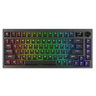 Kép 3/3 - AVAX Vezetékes/Vezeték Nélküli Billentyűzet GM02 PRO USB, Fekete, Mechanikus, Red Switch, HUN