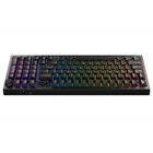 Kép 2/3 - AVAX Vezetékes/Vezeték Nélküli Billentyűzet GM03 PRO USB, Fekete, Mechanikus, Yellow Switch, HUN