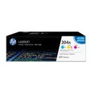 Kép 1/9 - HP 304A 3-pack Cyan/Magenta/Yellow Original LaserJet Toner Cartridges