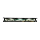 Kép 3/5 - Extralink CAT6 UTP 0,5U | Patchpanel | 24 portos