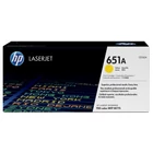 Kép 1/9 - HP 651A Yellow Original LaserJet Toner Cartridge