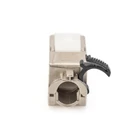 Kép 8/10 - Cat. 6A keystone module, shielded with intelligent cable manager