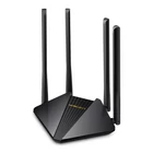 Kép 2/5 - Mercusys MR30G vezetéknélküli router Gigabit Ethernet Kétsávos (2,4 GHz / 5 GHz) Fekete