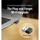 Kép 8/8 - ASUS USB-AC53 Nano WLAN 867 Mbit/s