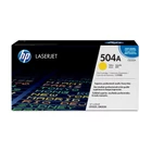 Kép 1/9 - HP 504A Yellow Original LaserJet Toner Cartridge