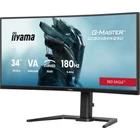 Kép 3/10 - iiyama GCB3484WQSU-B1 34 hüvelykes VA 3440x1440 500cd/m2 0,4ms 2xHDMI 2xDP USB