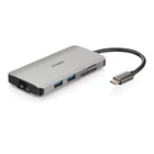 Kép 2/5 - D-Link DUB-M810 dokkoló állomás és port replikátor Vezetékes Thunderbolt 3 Ezüst