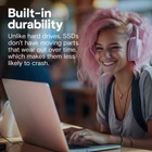 Kép 3/6 - Crucial BX500 4 TB 2.5" SATA 3D NAND