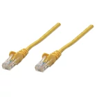 Kép 1/4 - Intellinet Cat5e UTP 0.45m hálózati kábel Sárga 0,5 M U/UTP (UTP)