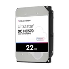 Kép 1/2 - Western Digital Ultrastar 22TB SAS HC570 WUH722222AL5204 0F48052