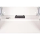 Kép 4/10 - 19" 7U falra szerelhető hálózati szekrény, SOHO PRO 370 x 540 x 400 mm, perforált ajtó, szürke, összeszerelés nélkül, 60 kg