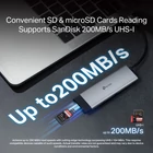 Kép 9/10 - TP-Link UH7021C hálózati csatlakozó USB C-típus 5000 Mbit/s Alumínium, Fekete
