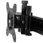Kép 4/7 - StarTech.com ARMBARDUO asztali TV konzol 61 cm (24") Fekete