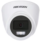 Kép 1/3 - Hikvision DS-2CE78D0T-LFS(2.8mm) 2MP Okos Hybrid Fény Audio Fix Turret Kamera