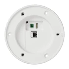 Kép 4/5 - Hanwha TNF-9010 biztonsági kamera IP biztonsági kamera Beltéri 3008 x 3008 pixelek Plafon/fal